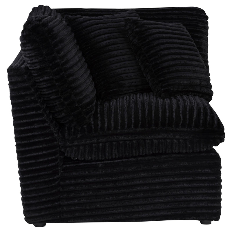 Collins Modular Corner Chair Black - 610360CRN