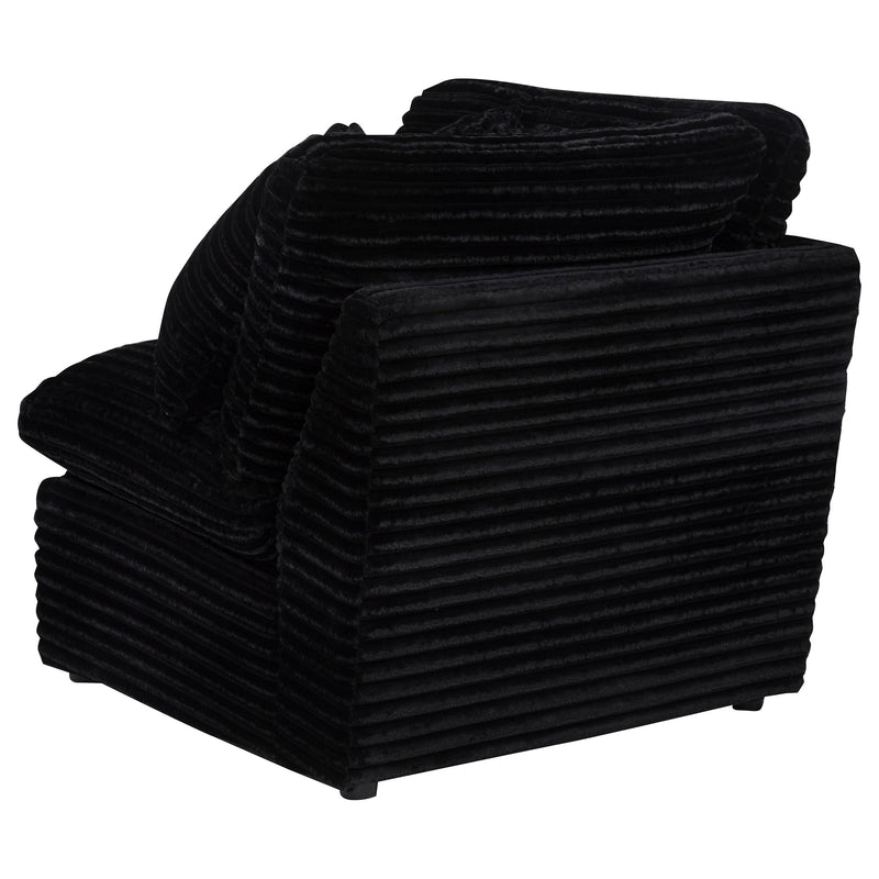Collins Modular Corner Chair Black - 610360CRN