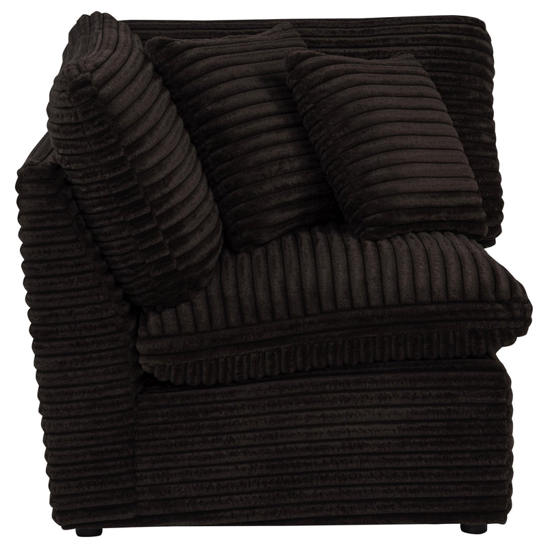 Collins Modular Corner Chair Chocolate Brown - 610350CRN