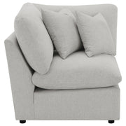 Collins Modular Corner Chair Grey - 609560CRN