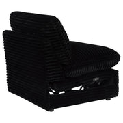 Collins Modular Power Armless Recliner Black - 610360ARP