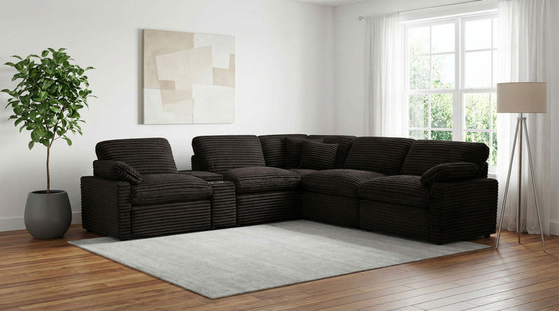 Collins Modular Power Armless Recliner Chocolate Brown - 610350ARP