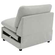 Collins Modular Power Armless Recliner Grey - 609560ARP