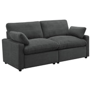 Collins Modular Power Loveseat Dark Grey - 609532P