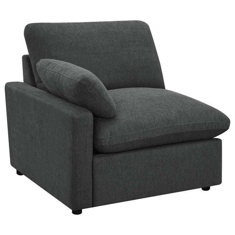 Collins Modular Power Loveseat Dark Grey - 609532P