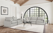 Collins Modular Power Loveseat Grey - 609562P