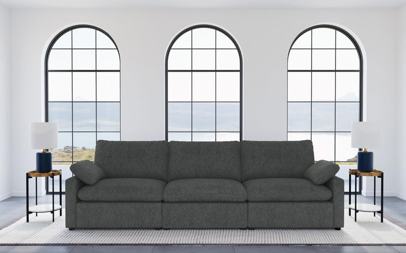 Collins Modular Power Sofa Dark Grey - 609531P