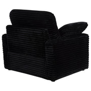 Collins Upholstered Power Recliner Chair Black - 610363P