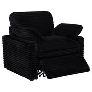 Collins Upholstered Power Recliner Chair Black - 610363P
