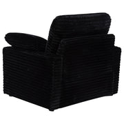 Collins Upholstered Power Recliner Chair Black - 610363P