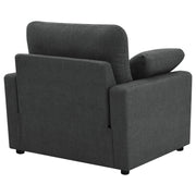 Collins Upholstered Power Recliner Chair Dark Grey - 609533P