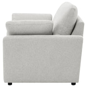 Collins Upholstered Power Recliner Chair Grey - 609563P