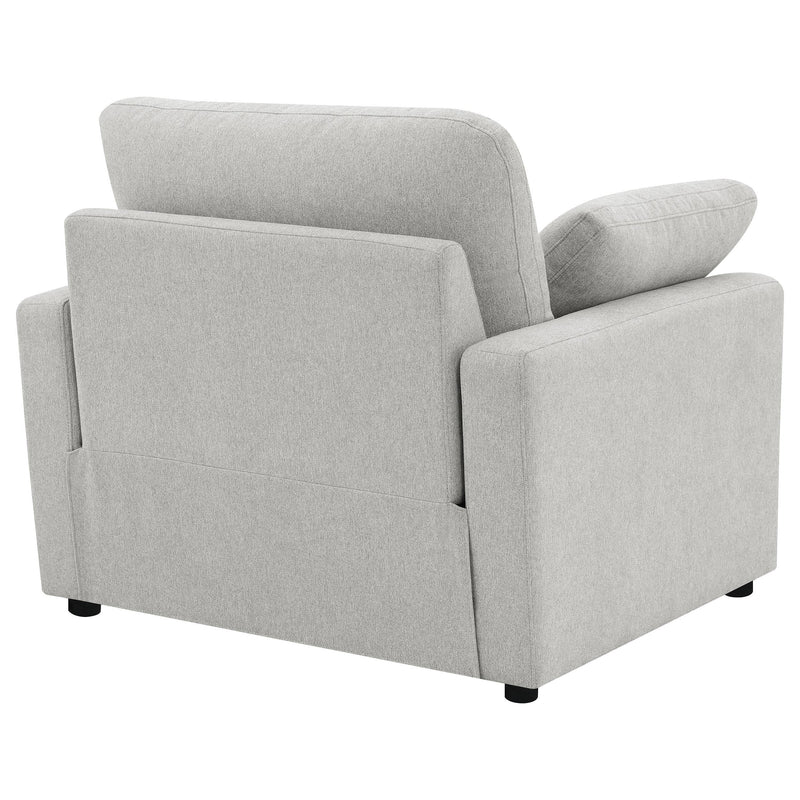 Collins Upholstered Power Recliner Chair Grey - 609563P