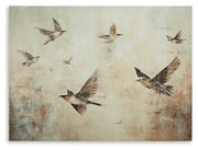 Collmund Gray/Brown Wall Art - A8000413