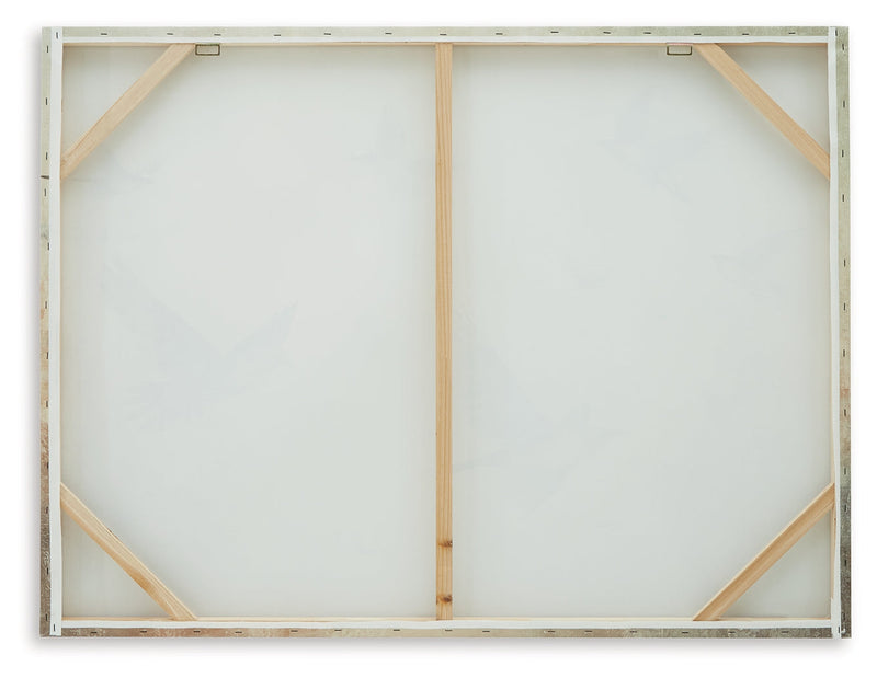 Collmund Gray/Brown Wall Art - A8000413