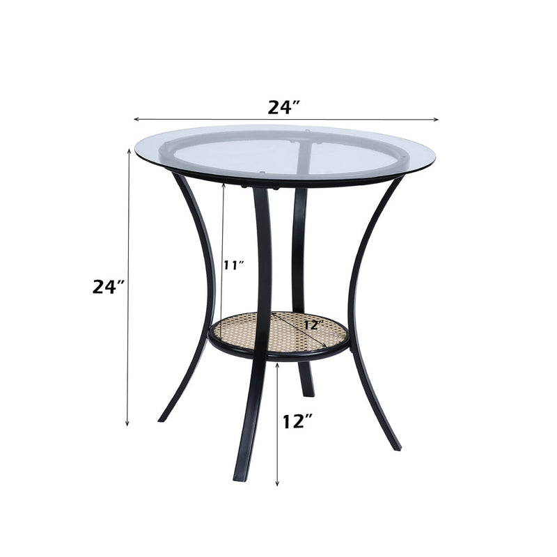 Colson 3 Pcs Table & Chairs Set - AC01169