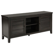 Concord 2-door 60-inch TV Stand Console Distressed Java - 701782