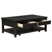 Concord 3-piece Coffee and End Table Set Distressed Java - 710578-S3