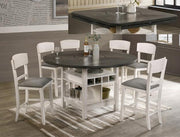 Conner Chalk - Gray Counter Height Set - DMV FurnitureCounter Height Set