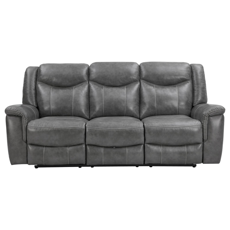 Conrad Gray Reclining Living Room Set