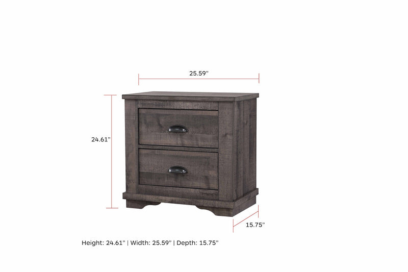 Coralee Gray Sleigh Bedroom Set - DMV FurnitureBedroom Set