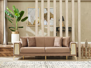 Cordoba 3-pieces (Sofa & Loveseat & Chair) Livingroom in Beige - 200-SER-COR-ANKA153-321