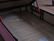 Cordoba Storage Bed With Headboard - Twin in Dusty Rose - 110-COR-L44-100-SBWHB