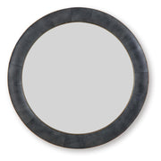 Corinsworth Charcoal/Brass Finish Accent Mirror - A8010456
