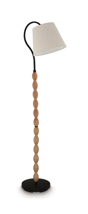 Corinwell Brown/Black Floor Lamp - L329131