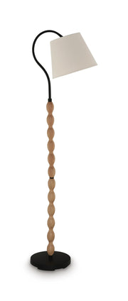 Corinwell Brown/Black Floor Lamp - L329131