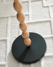 Corinwell Brown/Black Floor Lamp - L329131