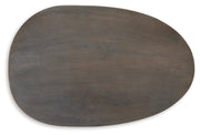 Cormmet Brown/Black Accent Table - A4000612