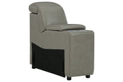 Correze Gray Console with Storage - U9420257 - DMV Furniture