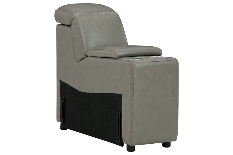 Correze Gray Console with Storage - U9420257 - DMV Furniture