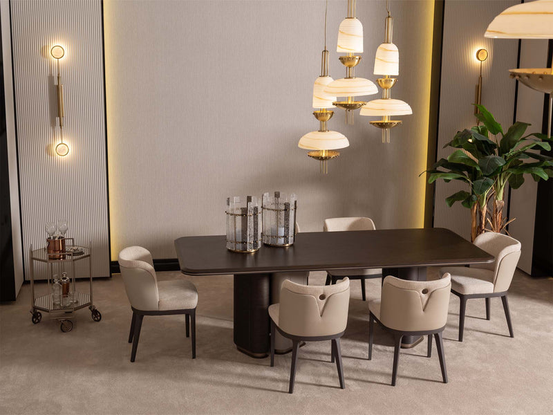 Corte Dining Chair (6 PCS) in Cream - 200-GAB-COR-DC-6