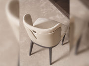 Corte Diningroom (Consol With Mirror & Dining Table & 6 Dining Chair) - 200-GAB-COR-DT-6-SET