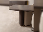 Corte Diningroom (Consol With Mirror & Dining Table & 6 Dining Chair) - 200-GAB-COR-DT-6-SET