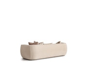 Corte Stationary Four Seat Sofa in Cream - 200-GAB-COR-4