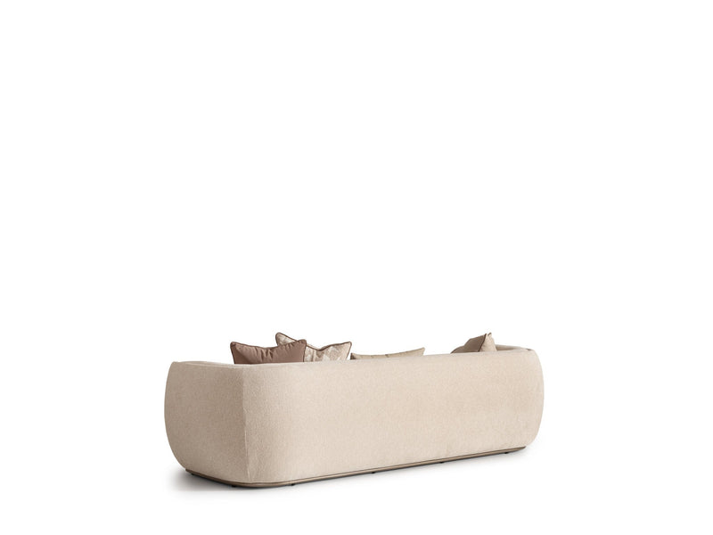 Corte Stationary Four Seat Sofa in Cream - 200-GAB-COR-4