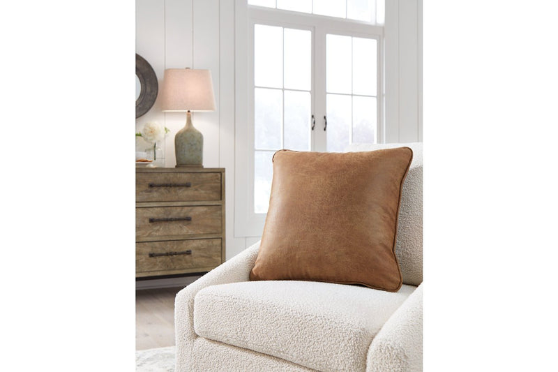 Cortnie Caramel Pillow (Set of 4) - DMV FurniturePillow
