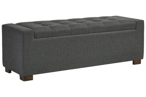 Cortwell Gray Storage Bench - DMV FurnitureAccent Bench
