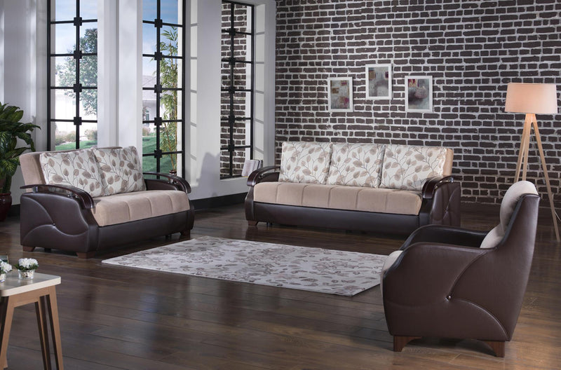 Costa Love Seat (Armoni Vizon) 2 Pieces - DMV FurnitureLoveseat