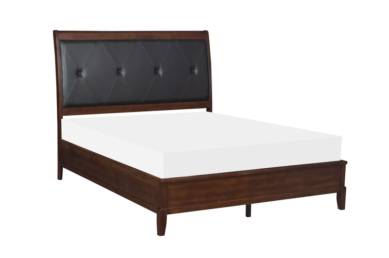 Cotterill Cherry Upholstered Panel Bedroom Set - DMV FurnitureBedroom Set
