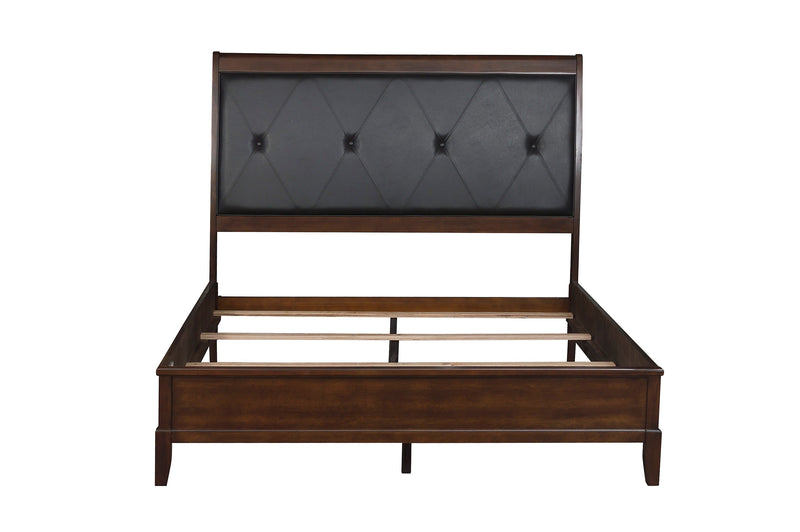 Cotterill Cherry Upholstered Panel Bedroom Set - DMV FurnitureBedroom Set