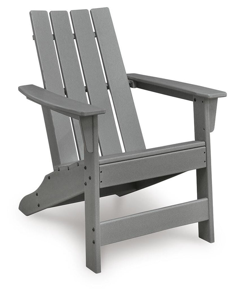 Cove Beach Gray Adirondack Chair - PCP803-898