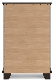 Covetown Dark Brown Chest of Drawers - B441-46