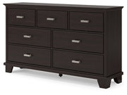 Covetown Dark Brown Dresser - B441-31