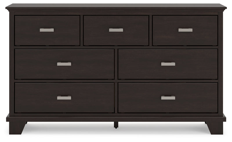 Covetown Dark Brown Dresser - B441-31