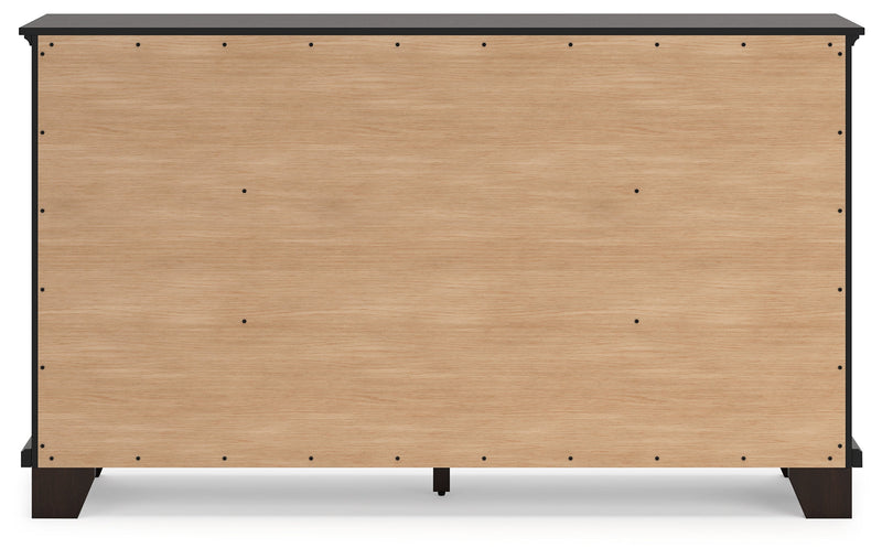 Covetown Dark Brown Dresser - B441-31