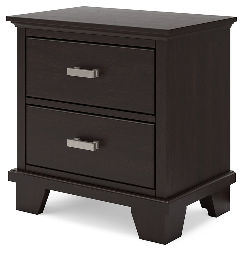 Covetown Dark Brown Nightstand - B441-92